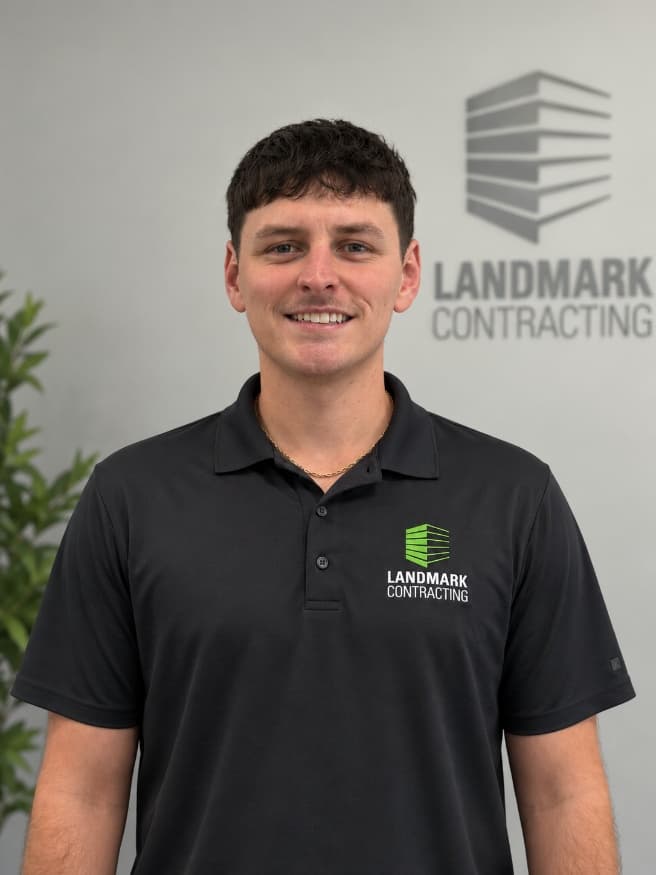 Michael Haas Jr., Assistant Project Manager at Landmark Contracting