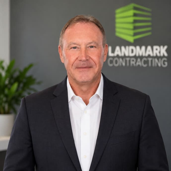 Mike Haas, President of Landmark Contracting